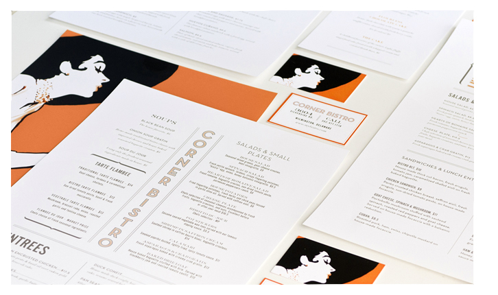 Corner Bistro Collateral