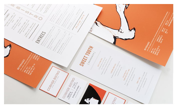 Corner Bistro Collateral